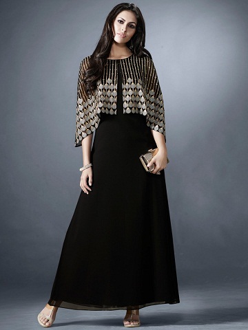 Jacket Style Frocks - 9 Latest Designs for Trendy Look