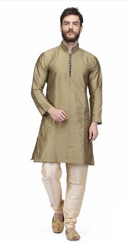 Golden Kurta Pajama Designs - 9 Trending and Traditional Collection