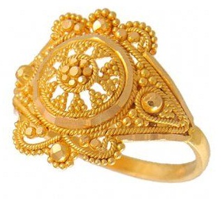 Gold Rings without Stones - 12 Stunning Designs of Women&#039;s