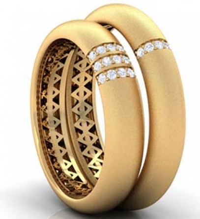 15 Latest Designs Gold Rings for Couples - Beautiful Collection