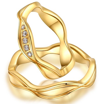 15 Latest Designs Gold Rings for Couples - Beautiful Collection