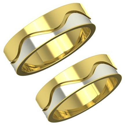 15 Latest Designs Gold Rings for Couples - Beautiful Collection