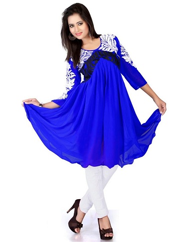 Frock Style Kurtis for Women - Try This 15 Beautiful Collection