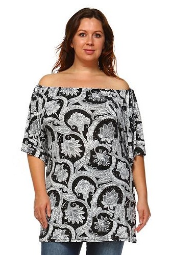 9 Fashionable Models of Plus Size Tunics for Comfortable Feel