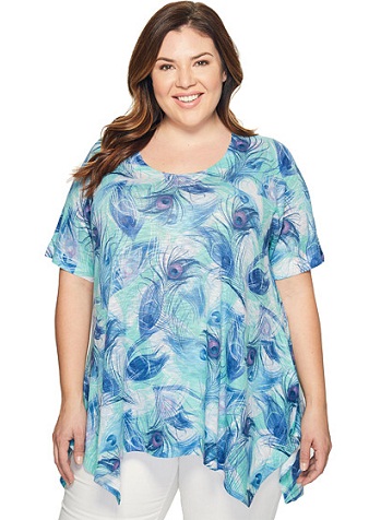 9 Fashionable Models of Plus Size Tunics for Comfortable Feel