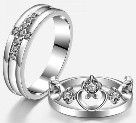 15 Trending Silver Rings for Couples - Latest Designs