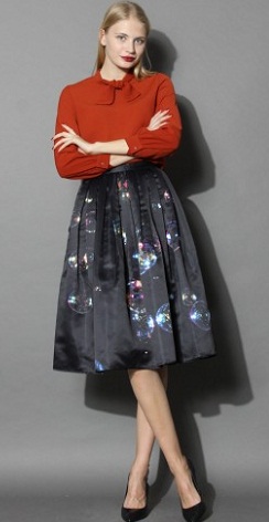 9 Trending Collection of Womens Midi Skirts in Different Designs