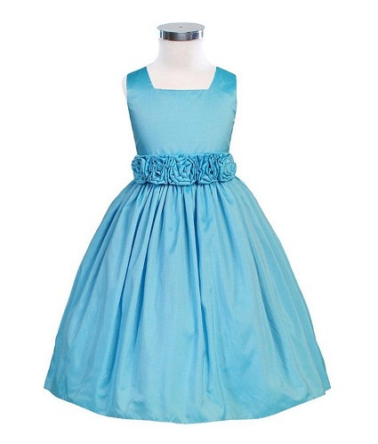9 Beautiful Designs of Blue Colour Frocks for Women and Girls