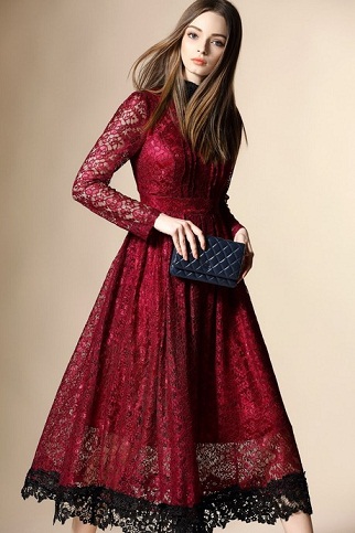 15 Stylish Designs of Red Frocks for Stunning Look