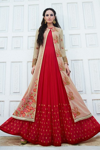 15 Stylish Designs of Red Frocks for Stunning Look
