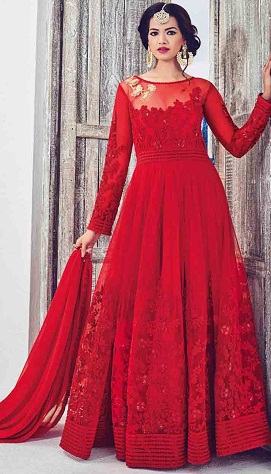 15 Stylish Designs of Red Frocks for Stunning Look