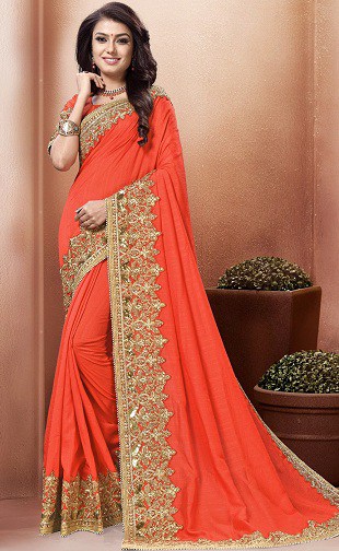 10 Trending Designs Of Zardosi Sarees For Royal Look
