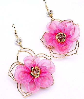 9 Beautiful Designs of Flower Earrings for Stylish Look