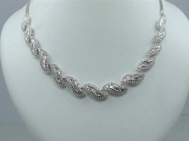 25 Beautiful Diamond Necklace Designs - New Collection