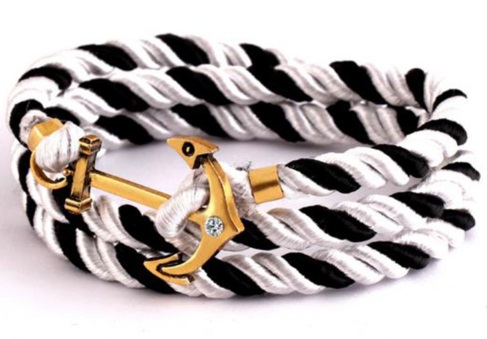 9 New Collection of Anchor Bracelets for Men in Fashion
