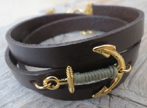9 New Collection of Anchor Bracelets for Men in Fashion