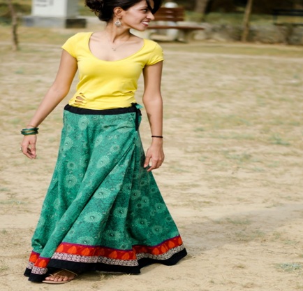 12 Treading Indian Skirts Designs for Traditional Look
