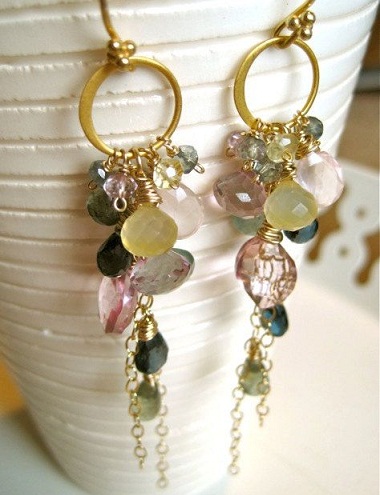9 Stylish Designs of Gemstone Earrings for Women with Trendy Look