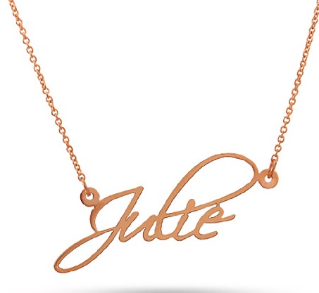 20 New Collection of Name Locket Designs For Men And Women