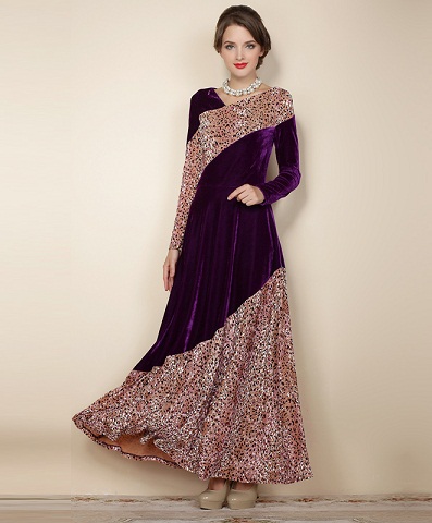 15 Stunning Models of Velvet Frocks for Girl and Women