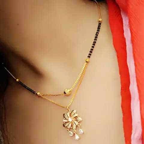 20 Modern Short Mangalsutra Designs For A Sleek And Stylish Look
