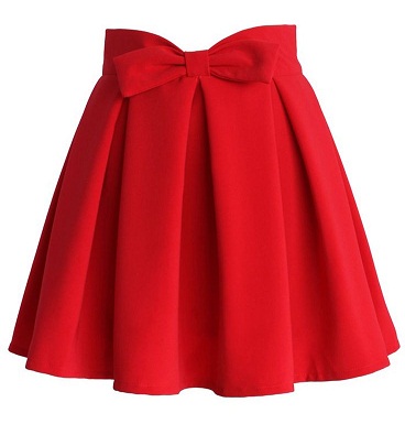 9 Attractive Designs of Red Skirts for Stunning Look