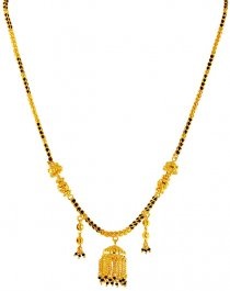 9 Stunning Models of 22k Gold Mangalsutra for Brides