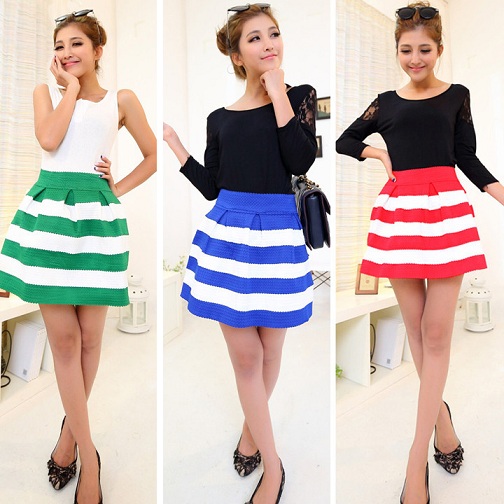 15 Stylish Designs Bubble Skirts for Women in Trend