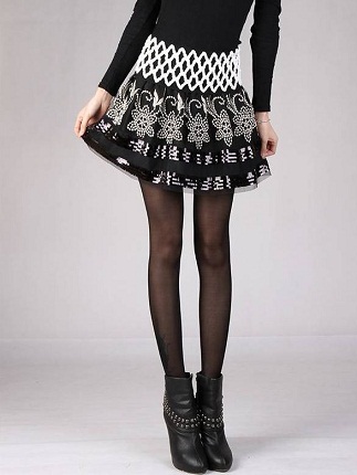 15 Stunning Designs of Winter Skirts for Women To Keep Warm