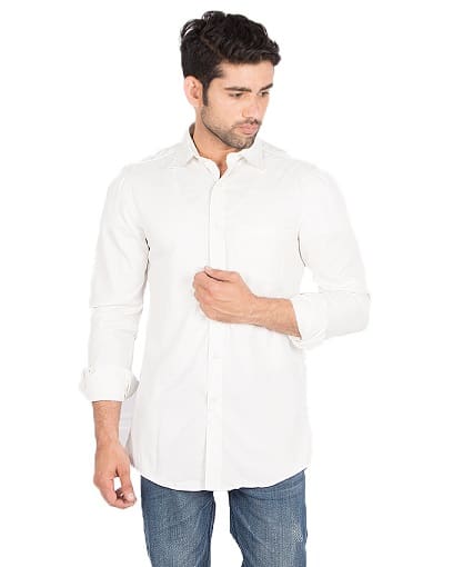 White Shirts For Men - Try These 25 Trending Designs For Stylish Look