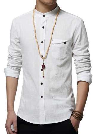 White Shirts For Men - Try These 25 Trending Designs For Stylish Look