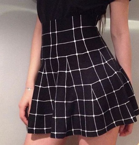 15 Beautiful Designs of Black and White Skirts for Stylish Look