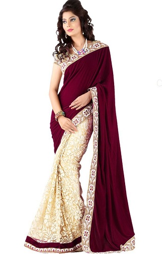 Velvet Sarees Collection - 10 Stylish and Trending Models