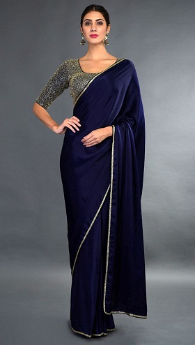 Velvet Sarees Collection - 10 Stylish and Trending Models