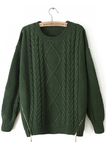 9 New Models of Green Sweaters For Men and Women