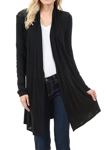 15 Cute Designs of Long Sweaters for Women In Winter