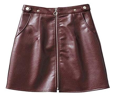 15 Stylish Designs of Leather Skirts That Will Speak Your Fashion