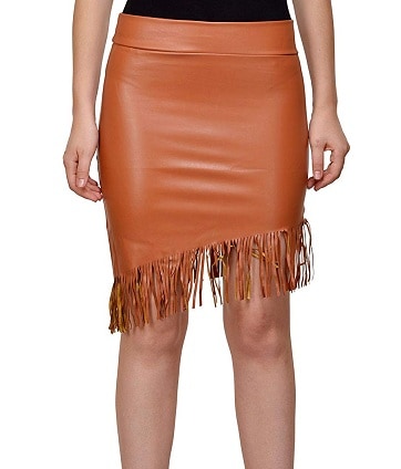 15 Stylish Designs of Leather Skirts That Will Speak Your Fashion