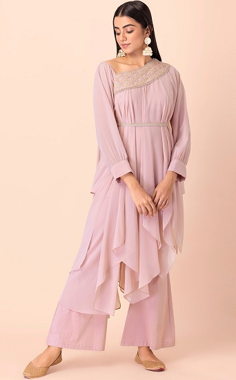 25 Trending Georgette Kurti Designs for Stunning Look