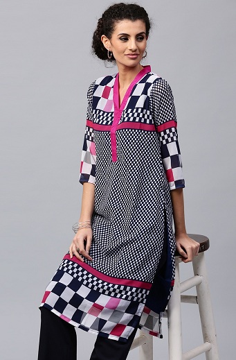 25 Trending Georgette Kurti Designs for Stunning Look