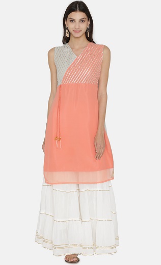 25 Trending Georgette Kurti Designs for Stunning Look