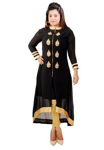 25 Trending Georgette Kurti Designs for Stunning Look