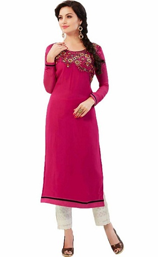 25 Trending Georgette Kurti Designs for Stunning Look