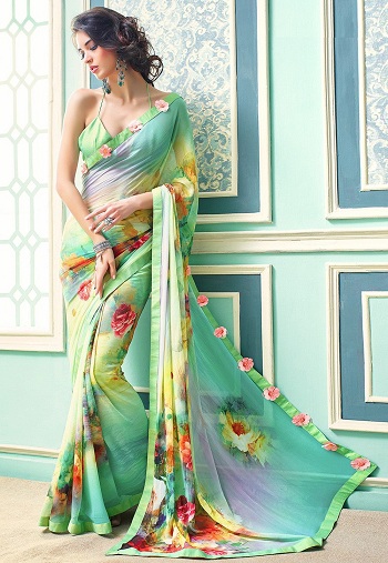 Top 20 Amazing Georgette Sarees That Speak Your Style | I Fashion Styles