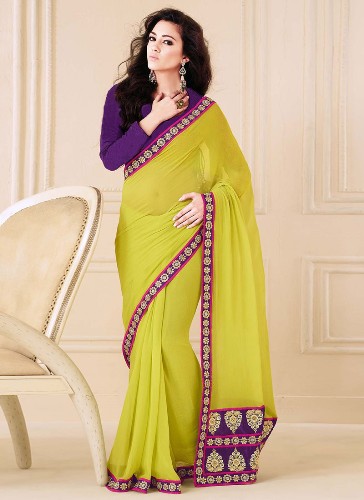 Top 20 Amazing Georgette Sarees That Speak Your Style | I Fashion Styles