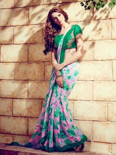 Top 20 Amazing Georgette Sarees That Speak Your Style | I Fashion Styles