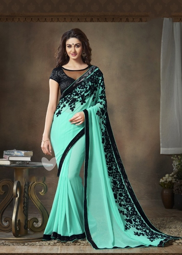 Top 20 Amazing Georgette Sarees That Speak Your Style | I Fashion Styles