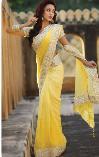 20 Mesmerizing Yellow Sarees for Stunning and Bright Look
