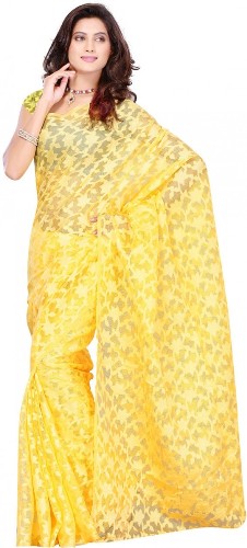 20 Mesmerizing Yellow Sarees for Stunning and Bright Look