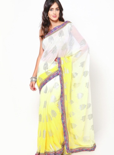 20 Mesmerizing Yellow Sarees for Stunning and Bright Look